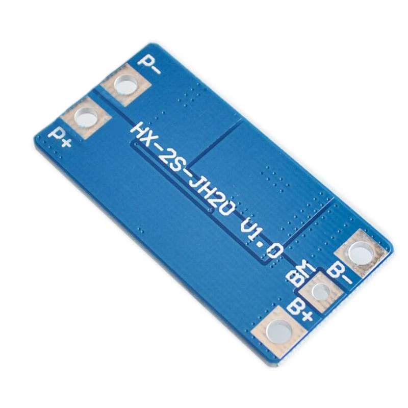 Carte protection batterie lithium 2S 7.4V 10A avec fonction équilibrage des cellules